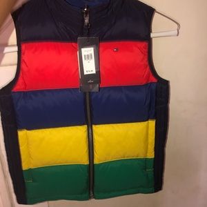 Boys Tommy Hilfiger Reversible Vest